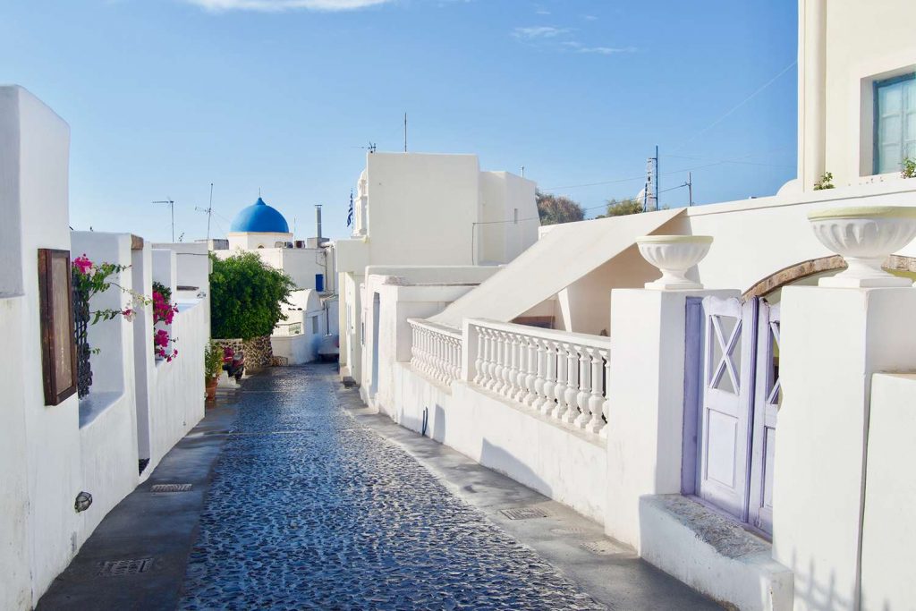 Mejores paisajes y vistas al mar en Santorini