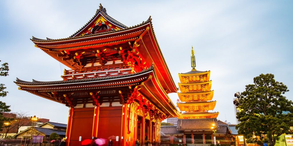 Descubre los mejores lugares para dar la bienvenida al año nuevo. Kyoto, Japón