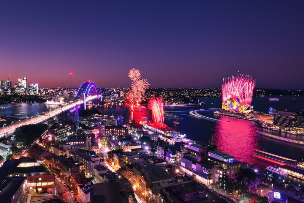 Descubre los mejores lugares para dar la bienvenida al año nuevo. Sídney, Australia