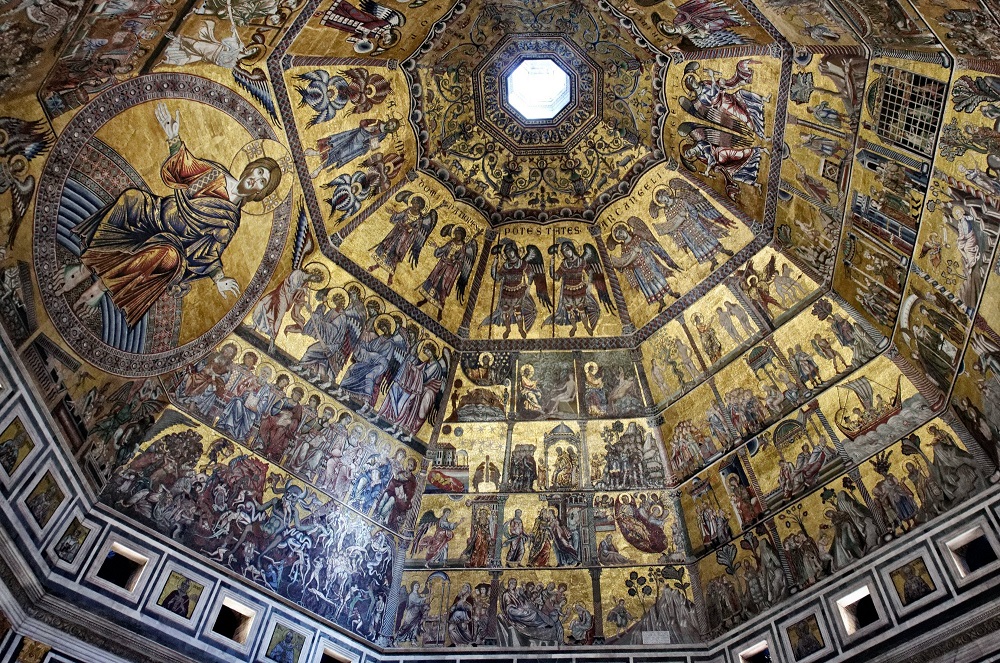 Baptisterio de San Juan. Florencia: Ciudad más hermosa de Europa en Italia.