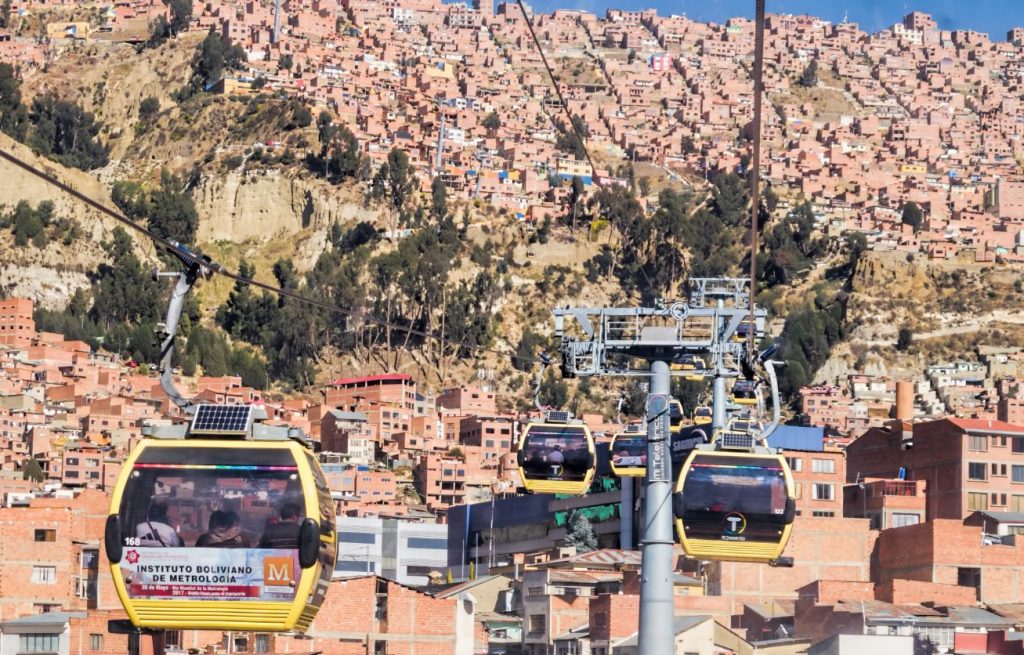 El Teleférico de La Paz. Turismo en La Paz, Bolivia: Descubre la magia de la Capital Andina