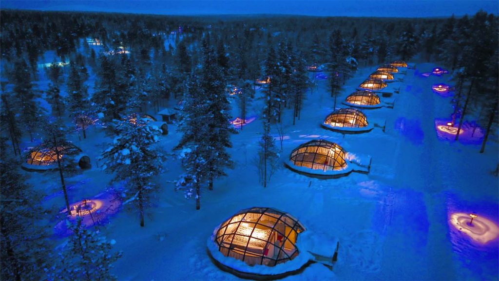 Kakslauttanen Arctic Resort. Los MEJORES HOTELES en Laponia.