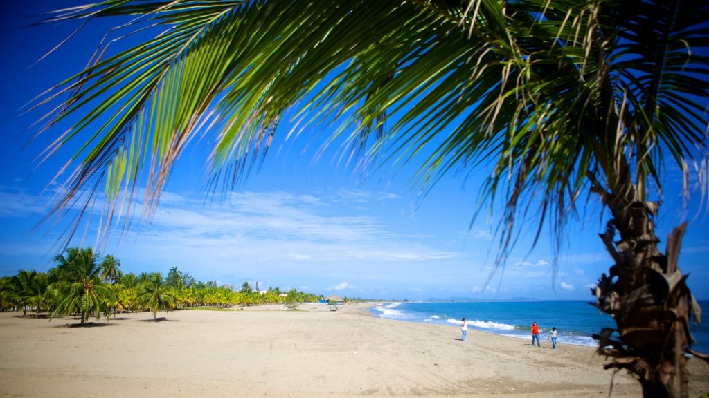 Playa de Tela en Nicaragua