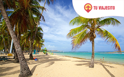 Descubre el paraíso tropical en el Balneario El Escambrón, Puerto Rico