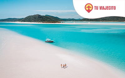 Descubre Whitehaven Beach