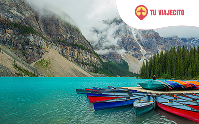 Descubre la Magia del Lago Moraine: Paraíso natural en el corazón de Canadá