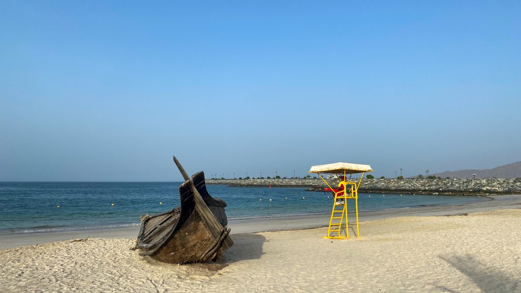 Playas de Fujairah y buceo en el Golfo de Omán